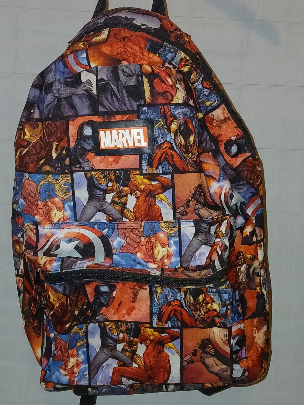 Marvel All-over Comic Book Print 16" Backpack.      FF#458